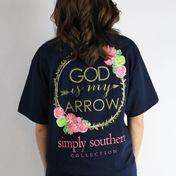 Simply Southern womons Top B8-0452 - Picture 4 of 4